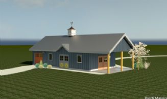 Small Stable with Workshop