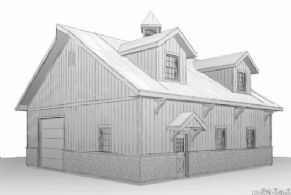 Small Garage with Workshop